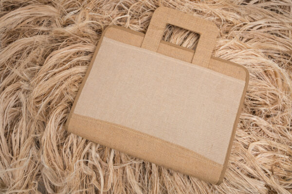 Jute Bag File Holder