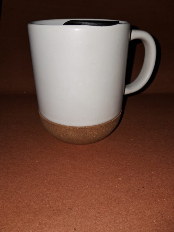 Eco-Fusion Ceramic Mug with Cork Sleeve